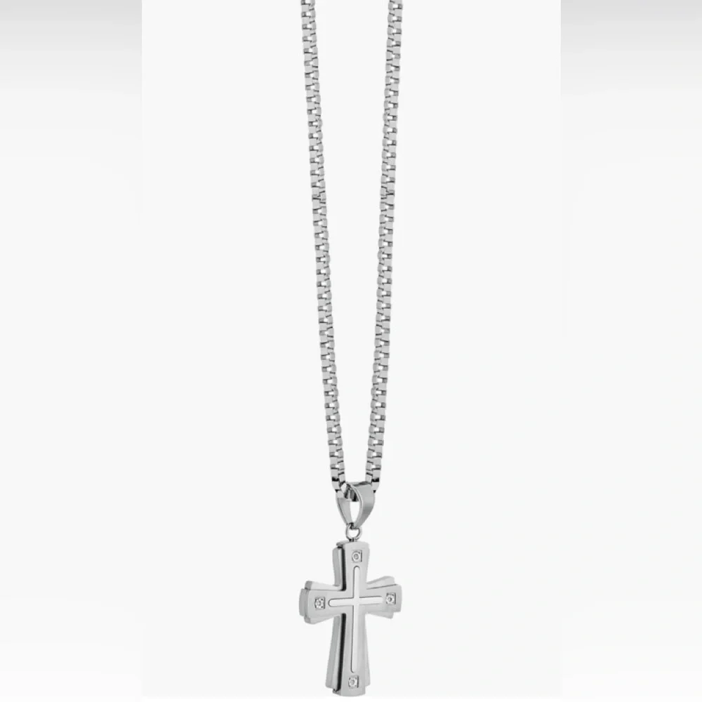 AMERICAN EXCHANGE cross necklace & bracelet/2pcs set